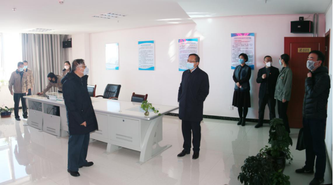 省國資委黨委副書記、副主任郭臻先同志赴省物產集團督導疫情防控暨復復工產工作